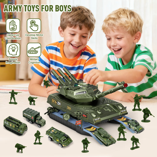 Army Tank Toys for Boys 3 4 5 6 7 8 Years Old